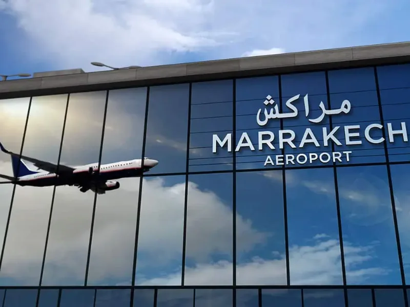 Taxi aéroport Marrakech RAK - transfert privé vers Marrakech