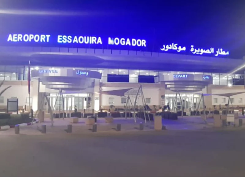 Transfert hôtel ou riad Essaouira vers aéroport Essaouira ESU