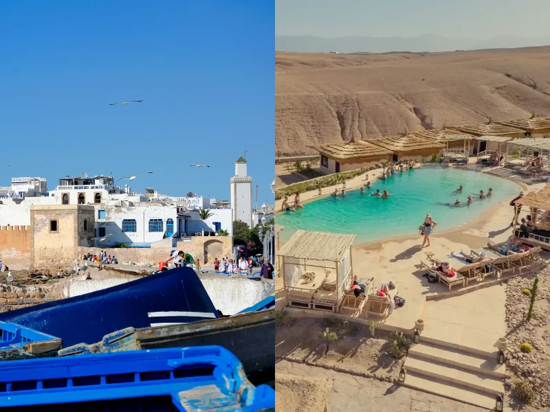 Taxi Essaouira Agafay - transfert privé vers le désert d’Agafay