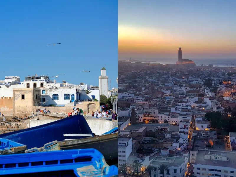 Taxi Essaouira Casablanca - transfert privé confortable