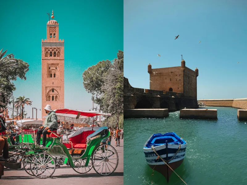 Taxi Marrakech Essaouira – transfert privé Marrakech Essaouira au prix fixe