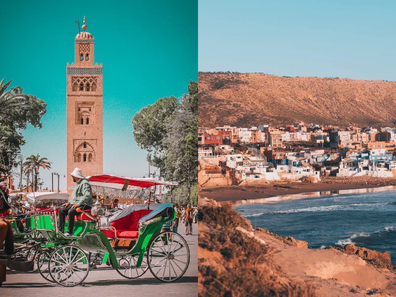 Taxi Marrakech Imsouane - transfert privé confortable vers le village de surf