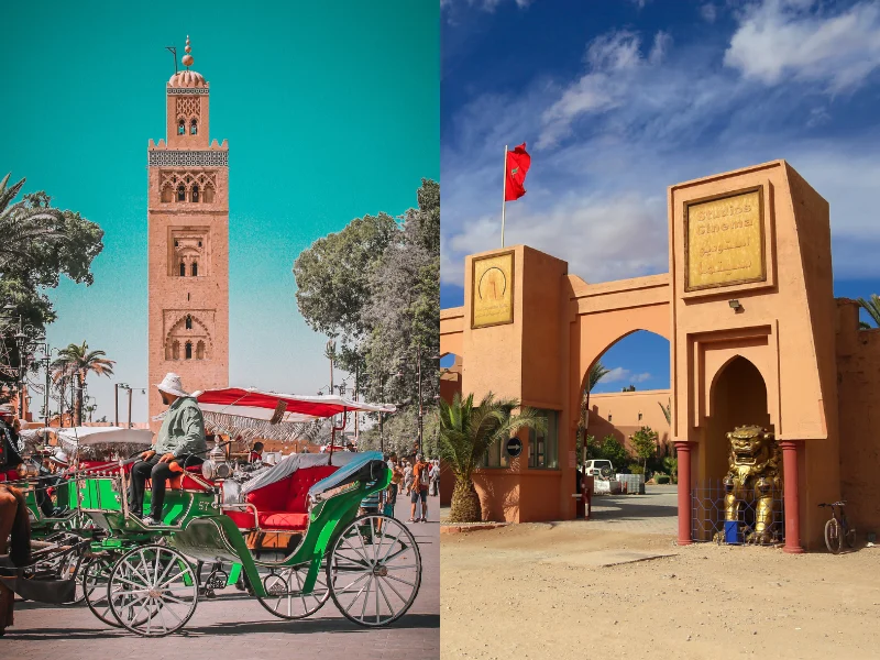 Taxi Marrakech Ouarzazate - transfert privé confortable