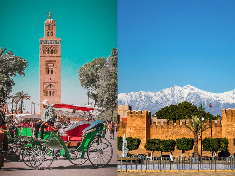 Taxi Marrakech Taroudant - transfert privé confortable